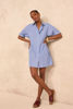 Picture of STRIPED COTTON SHIRT DRESS BESTA